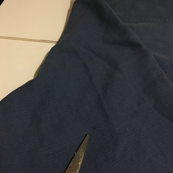 Nat Nast Men's XL Long Sleeve button Shirt Blue Silk Blend Luxury Originals - Picture 5 of 7